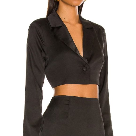 Revolve Julia Blazer Top - Picture 3 of 3